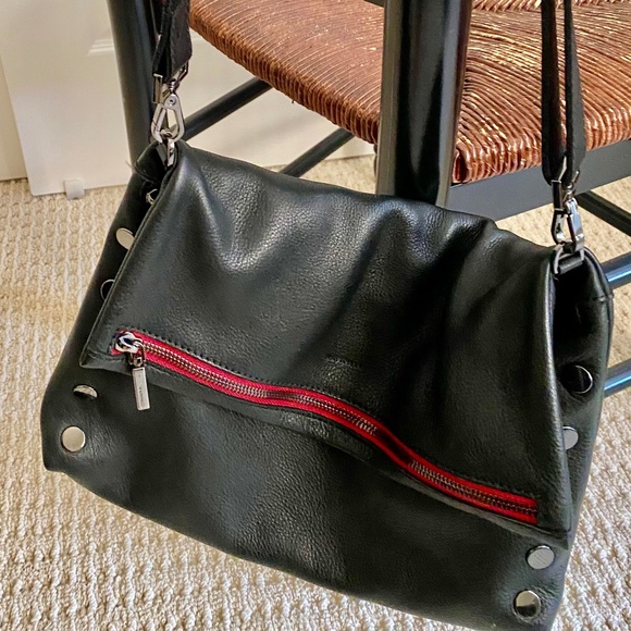 Hammitt VIP -  Black Leather, EUC - Picture 1 of 11